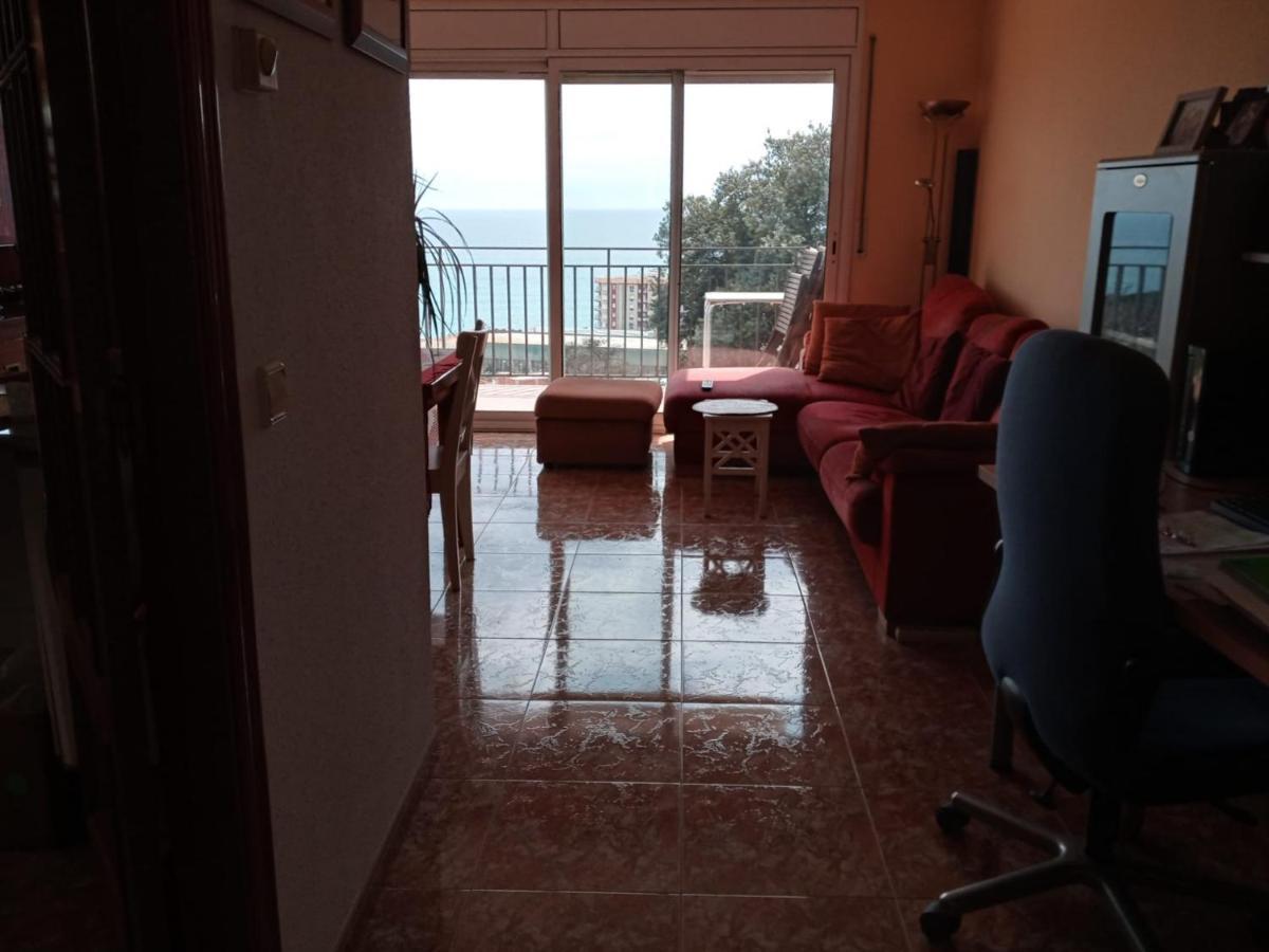 Pis A Blanes Amb Precioses Vistes Al Mar. Apartment Luaran gambar