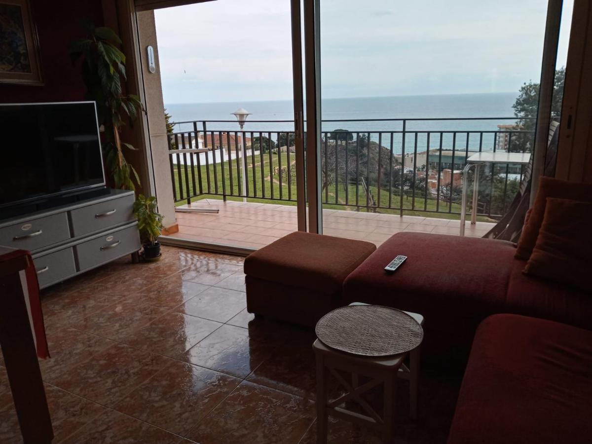 Pis A Blanes Amb Precioses Vistes Al Mar. Apartment Luaran gambar