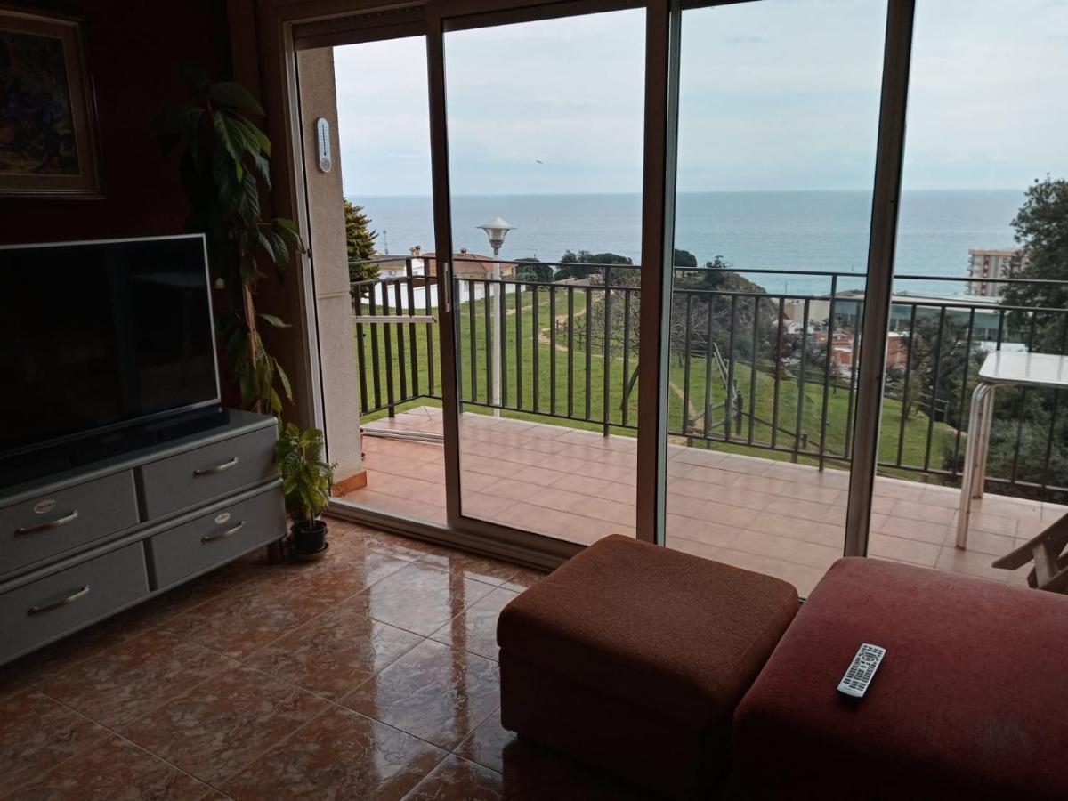 Pis A Blanes Amb Precioses Vistes Al Mar. Apartment Luaran gambar
