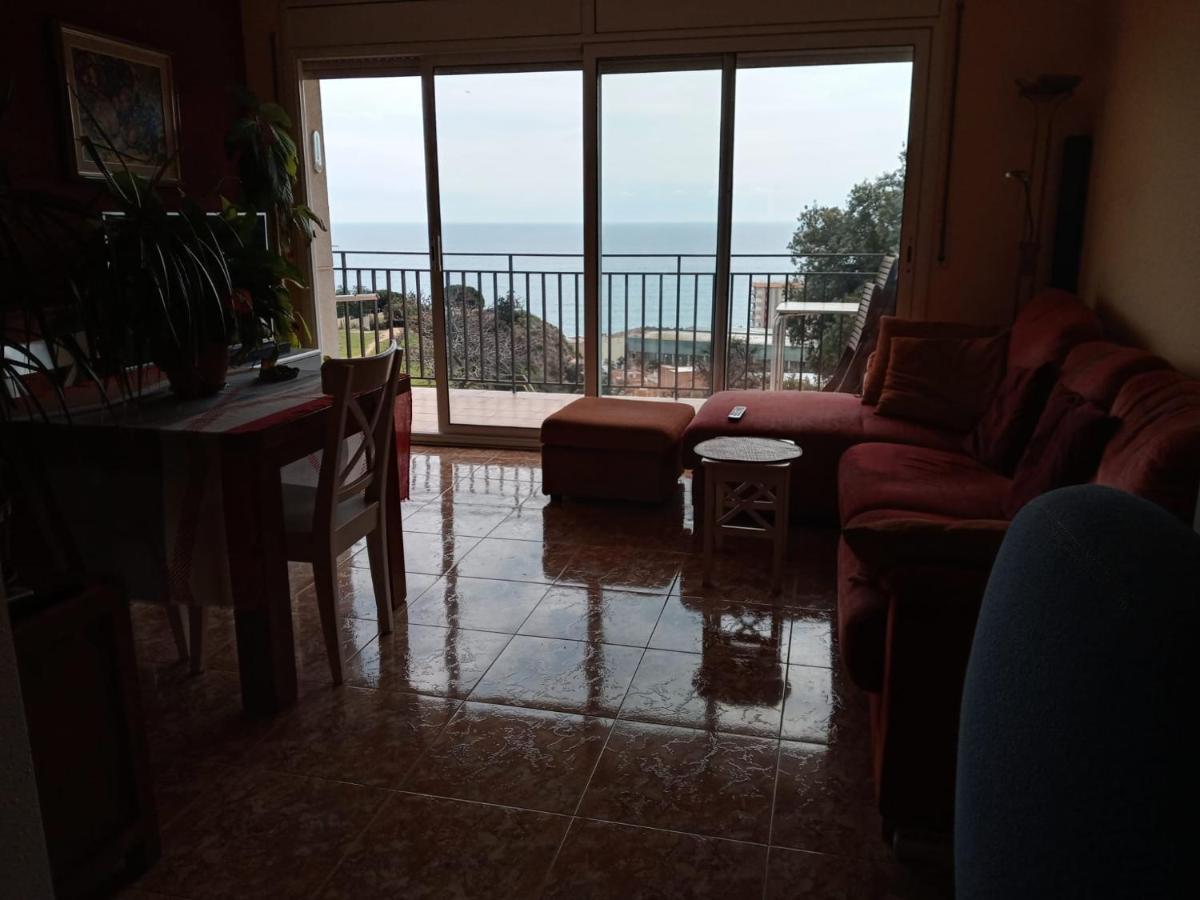 Pis A Blanes Amb Precioses Vistes Al Mar. Apartment Luaran gambar
